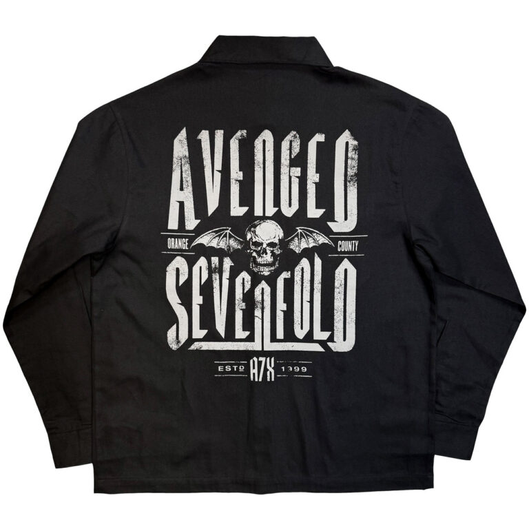 Avenged Sevenfold Est. 1999 Black Back Print T-Shirt