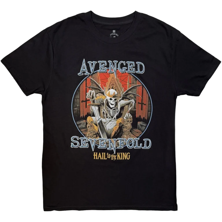 Avenged Sevenfold Deadly Rule Black T-Shirt
