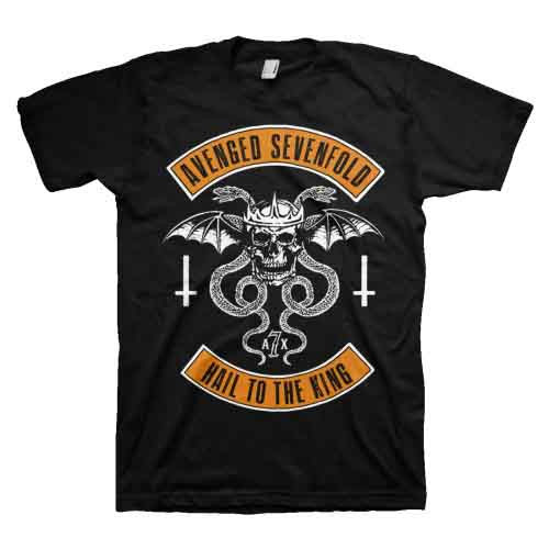 Avenged Sevenfold Hail to the King Black T-Shirt