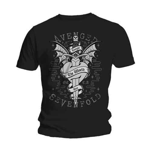 Avenged Sevenfold Cloak & Dagger Black T-Shirt