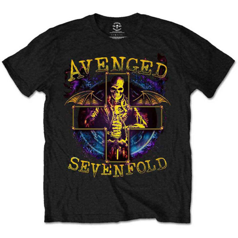 Avenged Sevenfold Stellar Black T-Shirt