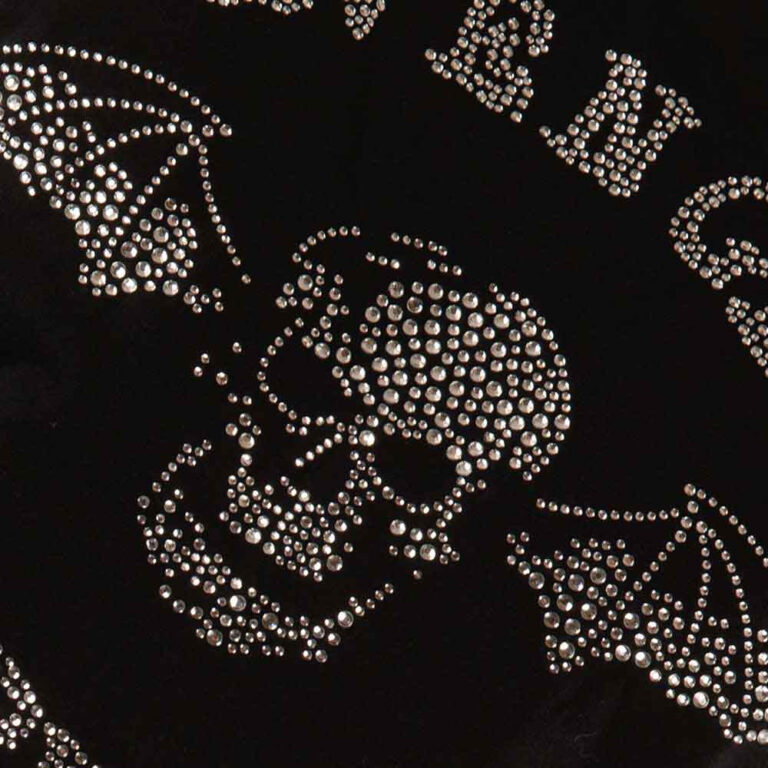 Avenged Sevenfold Deathbat Black Embellished T-Shirt