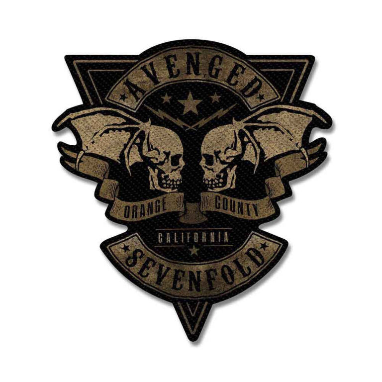 Avenged Sevenfold Orange County Cut-Out Patch