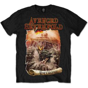 Avenged Sevenfold Germany Black T-Shirt
