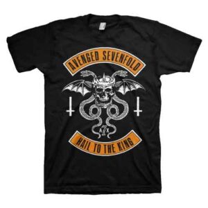 Avenged Sevenfold Hail to the King Black T-Shirt