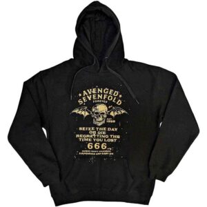 Avenged Sevenfold Seize the Day Black Pullover Hoodie