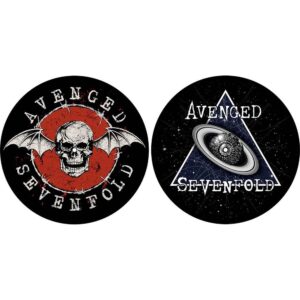 Avenged Sevenfold Skull / Space Turntable Slipmat Set