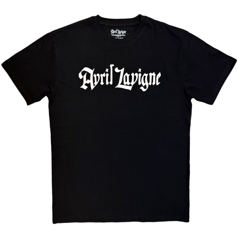 Avril Lavigne Logo Mono T-Shirt
