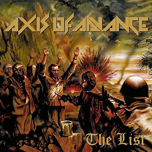 Axis of Advance – THE LIST (SWAMP GREEN MARBLE VINYL) Vinyl LP