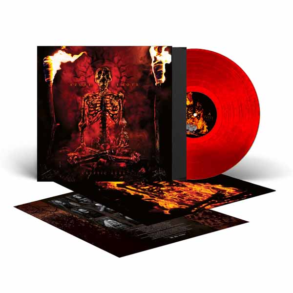 Azure Emote – CRYPTIC AURA (TRANSPARENT RED) Vinyl LP