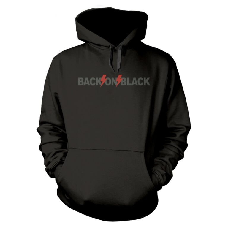 BACK ON BLACK – Logo Hoodie