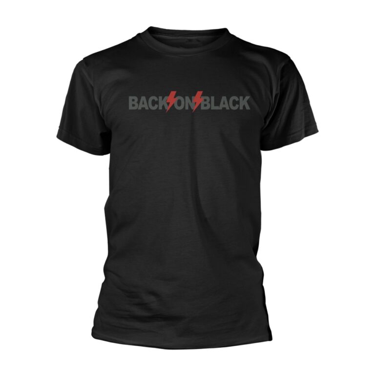 BACK ON BLACK – Logo T-Shirt