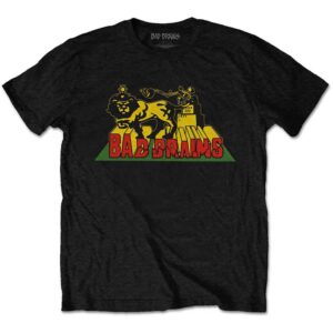 Bad Brains Lion Crush Black T-Shirt
