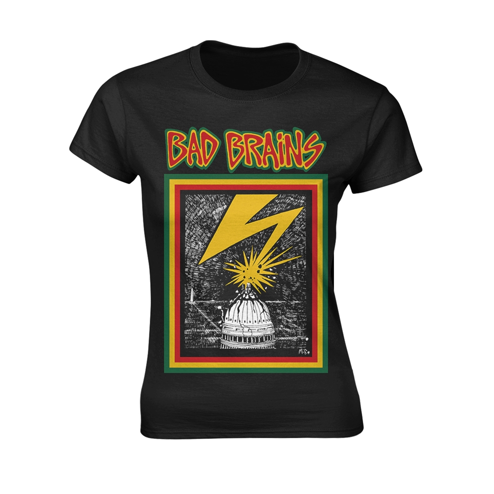 Bad Brains – Bb (black) Ladies T-Shirt