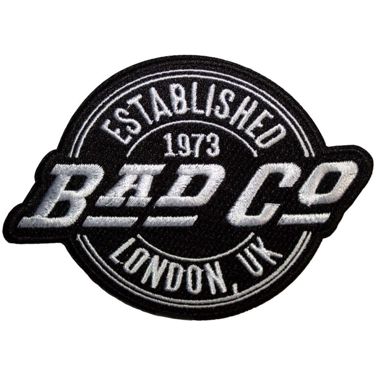 Bad Company Est. 1973 Circle Logo Patch