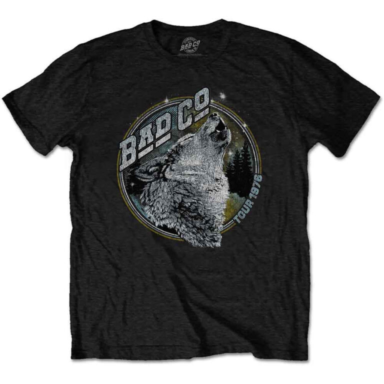 Bad Company Wolf Black T-Shirt