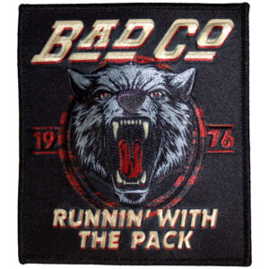 Bad Company Runnin' With The Pack Patch
