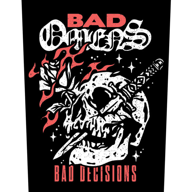 Bad Omens Bad Decisions Back Patch