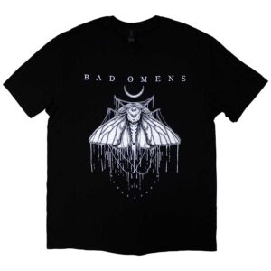 Bad Omens Moth Black T-Shirt