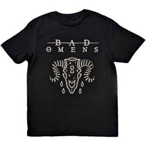 Bad Omens Ram Skull Black T-Shirt