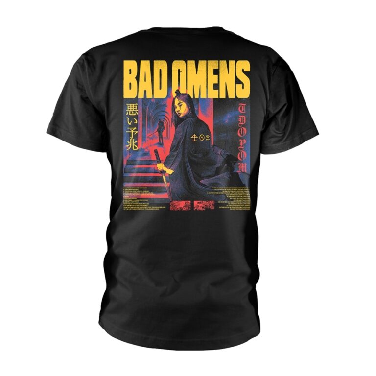 Bad Omens – Samurai Front / Back Print T-Shirt