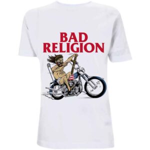 Bad Religion American Jesus White T-Shirt