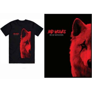 Bad Wolves Dear Monsters Black T-Shirt