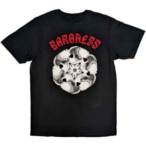 Baroness Lightwing Black Back Print T-Shirt