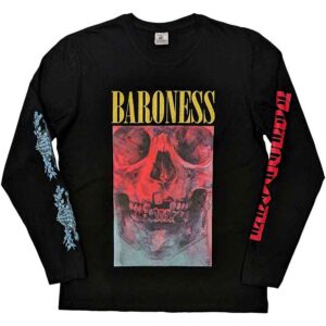 Baroness Skull Tour Black Sleeve Print Long Sleeve T-Shirt