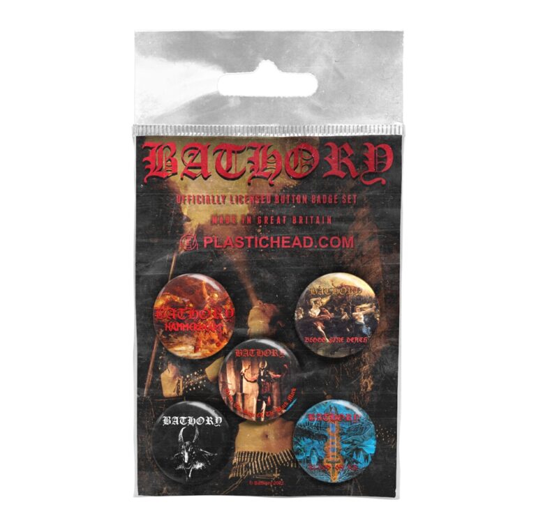 Bathory – BATHORY BUTTON BADGE SET