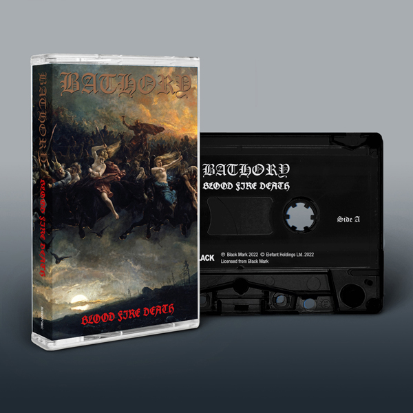 Bathory – BLOOD FIRE DEATH Music Cassette