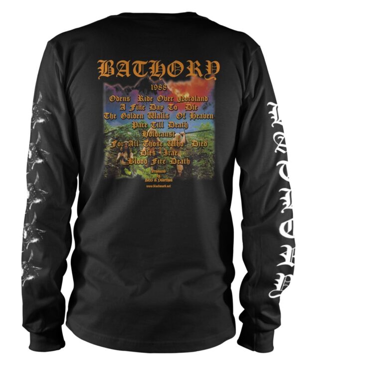 Bathory – Blood Fire Death Long Sleeved T-Shirt