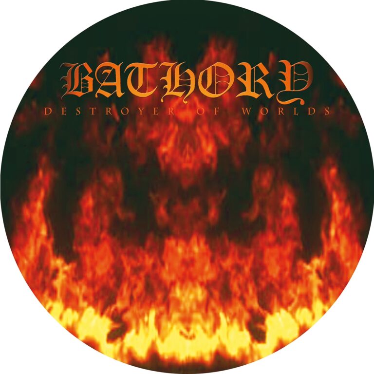Bathory – DESTROYER OF WORLDS Vinyl 12″ Picture Disc
