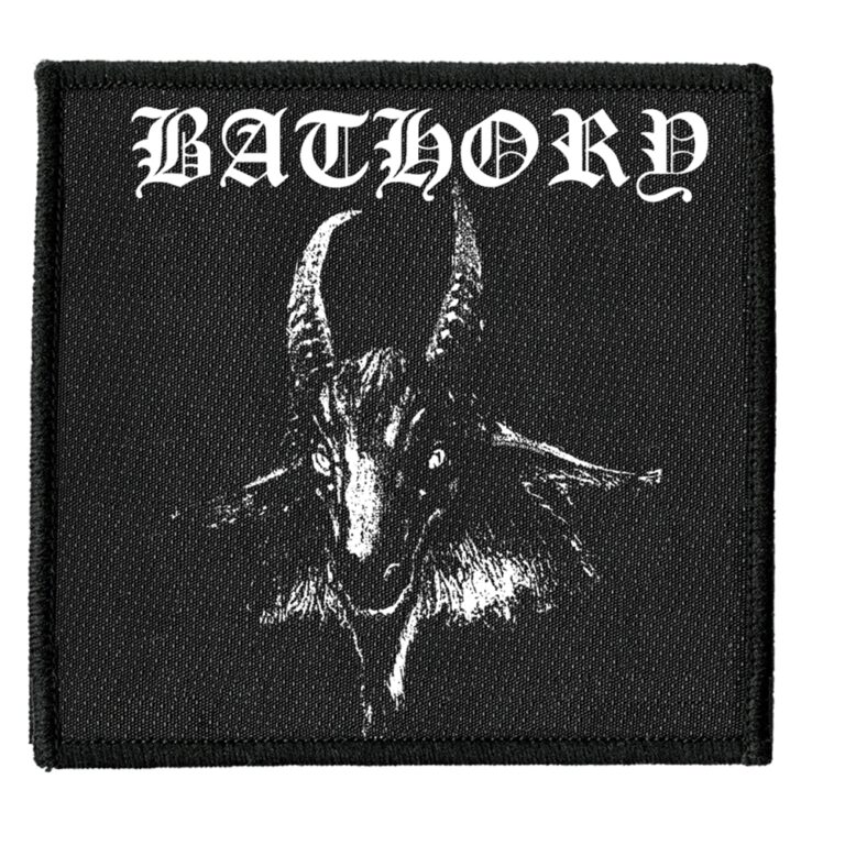 Bathory – GOAT (SQUARE) (WOVEN)  Patch