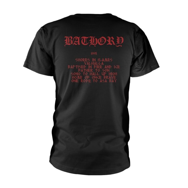 Bathory – Hammerheart Front / Back Print T-Shirt