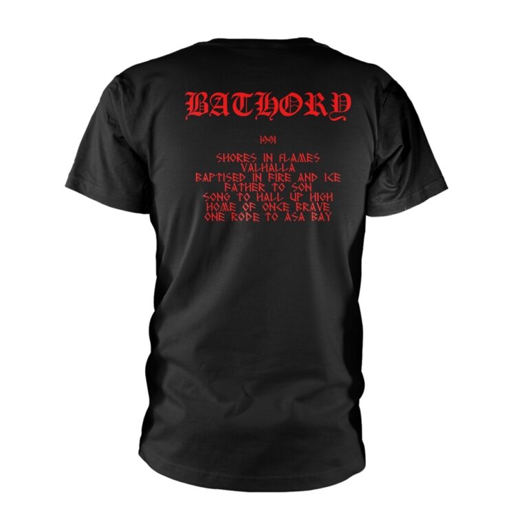 Bathory – Hammerheart (softstyle) Front / Back Print T-Shirt