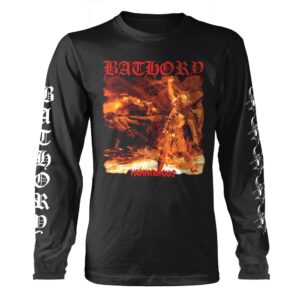Bathory - Hammerheart Tracklist Long Sleeved T-Shirt