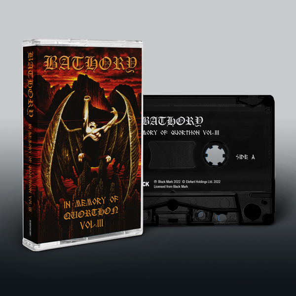 Bathory – IN MEMORY OF QUORTHON VOL 3 Music Cassette