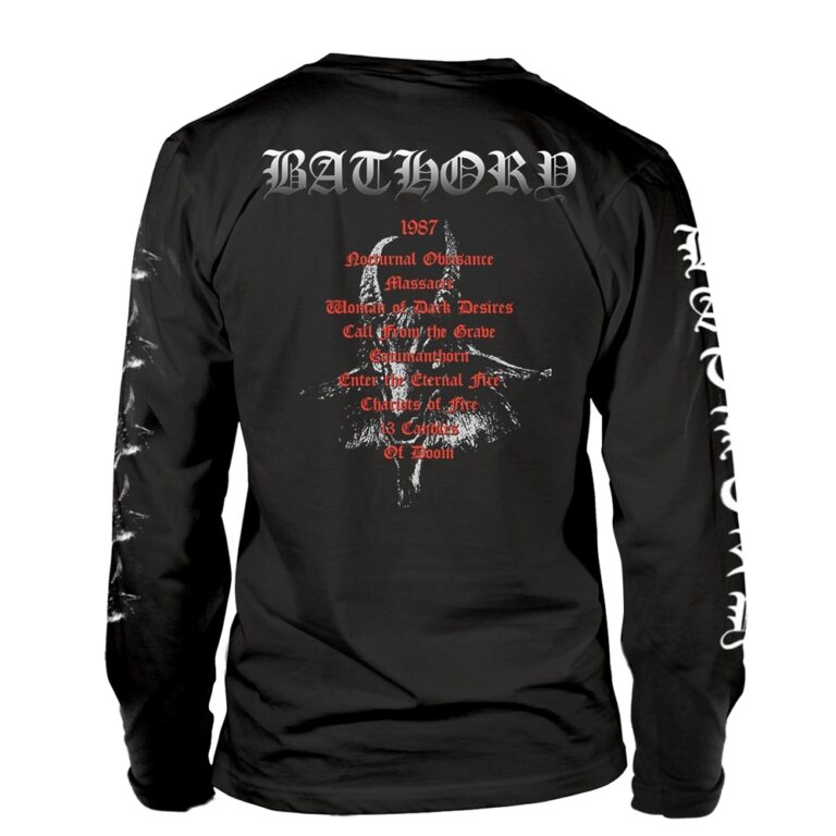 Bathory – Under The Sign Of The Black Mark Long Sleeved T-Shirt