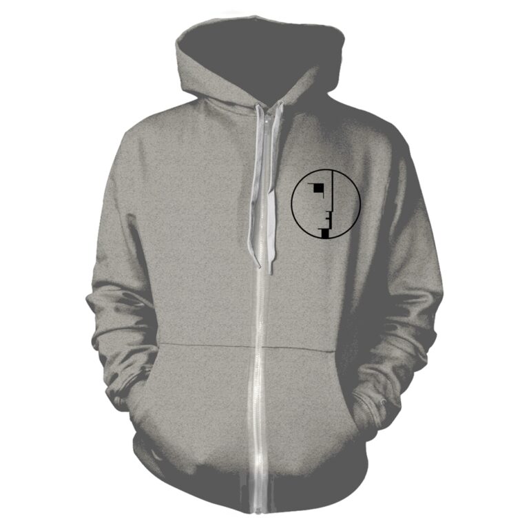 Bauhaus – Logo (grey) Zip Hoodie