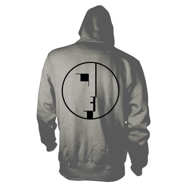 Bauhaus - Logo (grey) Zip Hoodie - Image 2