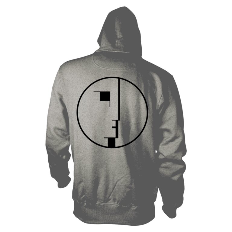 Bauhaus – Logo (grey) Zip Hoodie