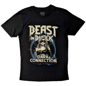 Beast in Black Dark Connection Girl Black Back Print T-Shirt