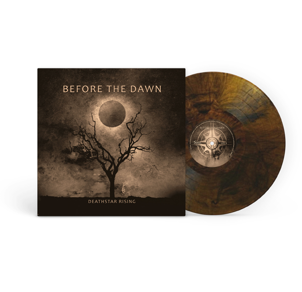 Before The Dawn – DEATHSTAR RISING (ORANGE BROWN MARBLED VINYL) Vinyl LP
