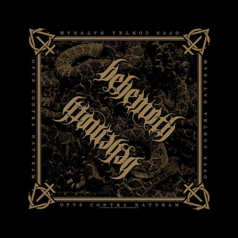 Behemoth Opvs Contra Natvram Black Bandana