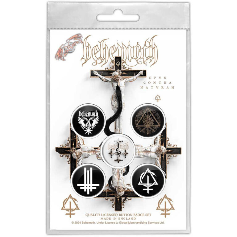 Behemoth Opvs Contra Natvram Badge Pack