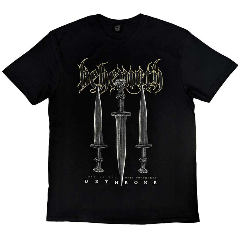 Behemoth Off To War! Black Back Print T-Shirt