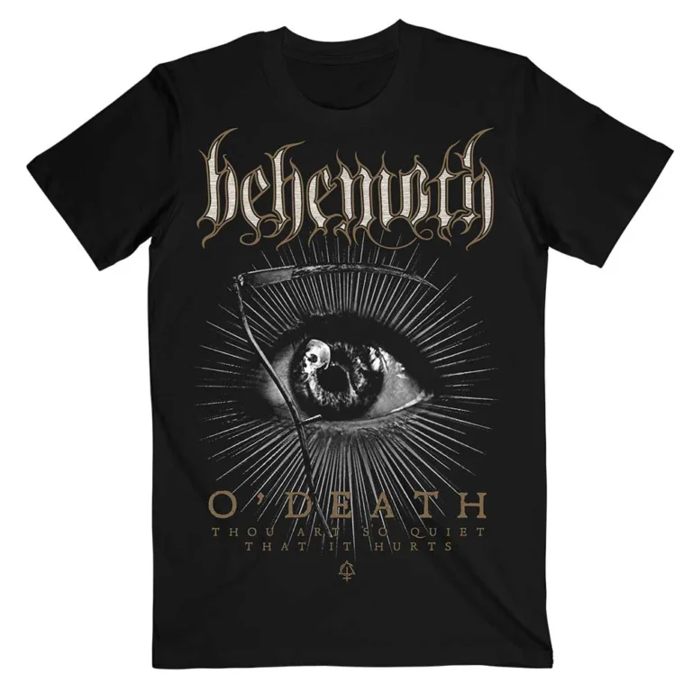 Behemoth O’Death Black Back Print T-Shirt