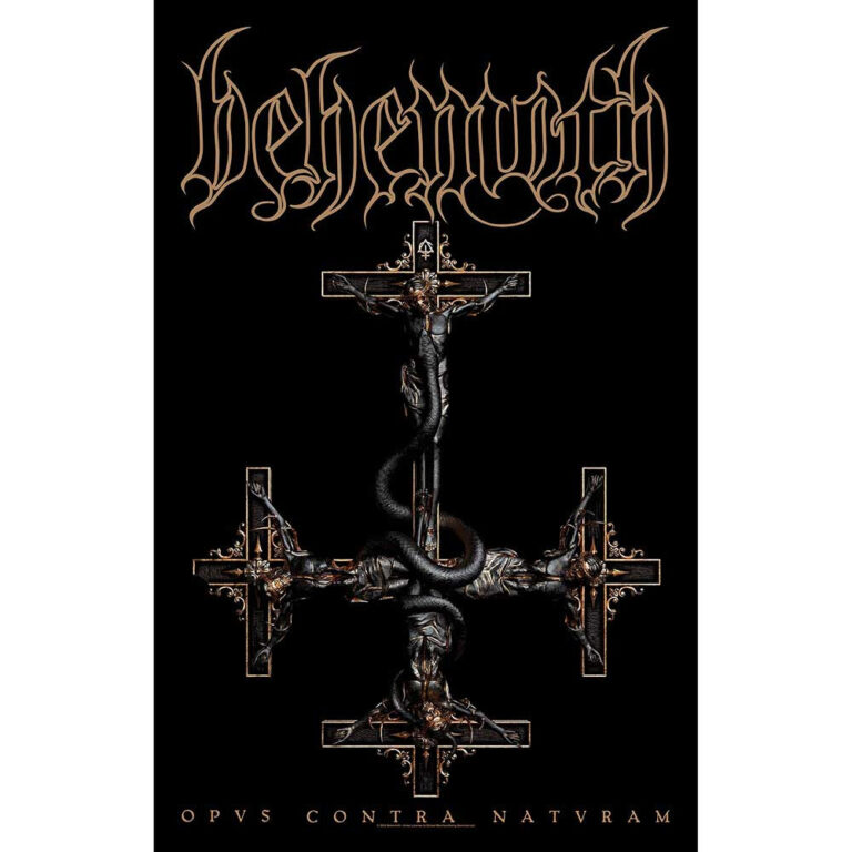Behemoth Opvs Contra Natvram Textile Poster