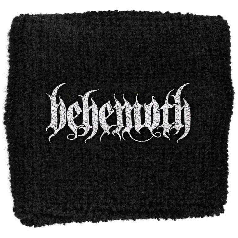Behemoth Embroidered Wristband: Logo Embroidered Wristband